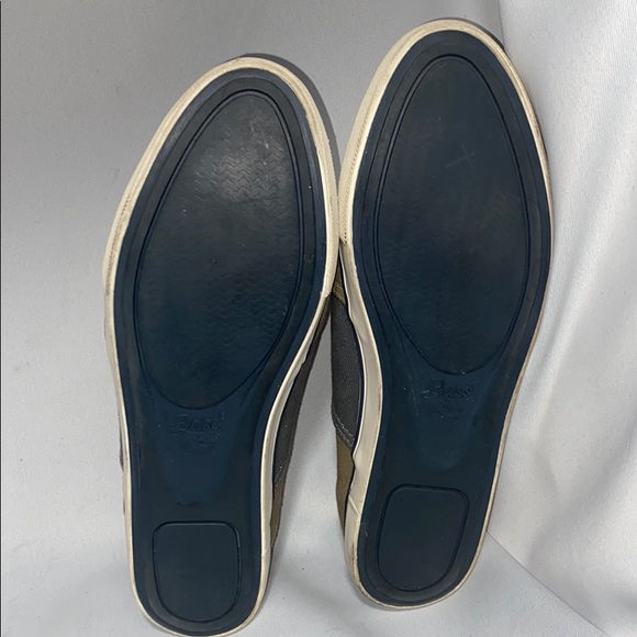 Bass Canvas Sneakers 3156W Olive Blue Purple Sz 9 - Picture 9 of 10